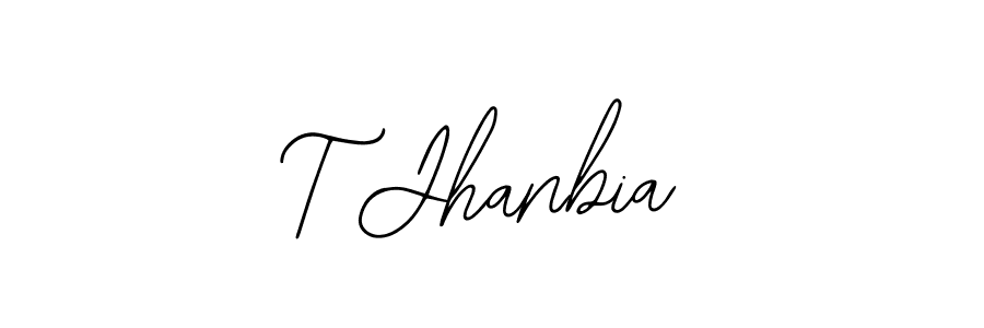 Once you've used our free online signature maker to create your best signature Bearetta-2O07w style, it's time to enjoy all of the benefits that T Jhanbia name signing documents. T Jhanbia signature style 12 images and pictures png