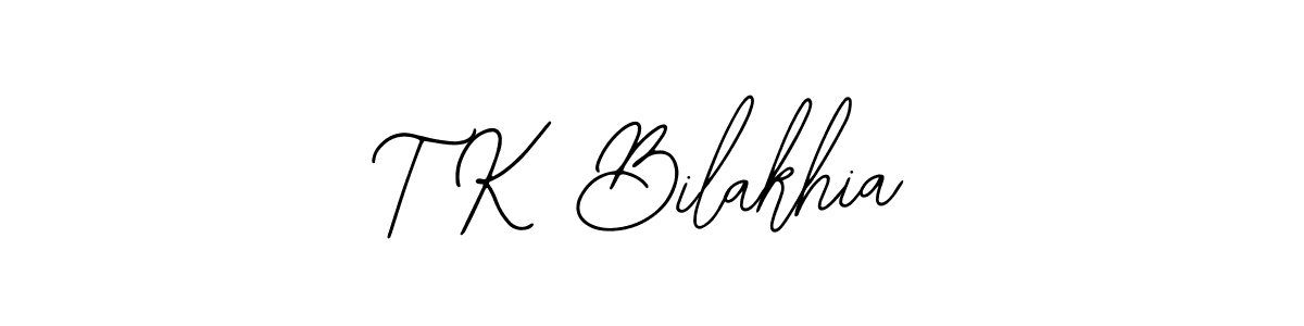 Design your own signature with our free online signature maker. With this signature software, you can create a handwritten (Bearetta-2O07w) signature for name T K Bilakhia. T K Bilakhia signature style 12 images and pictures png