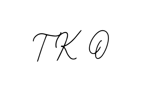 T K O stylish signature style. Best Handwritten Sign (Bearetta-2O07w) for my name. Handwritten Signature Collection Ideas for my name T K O. T K O signature style 12 images and pictures png