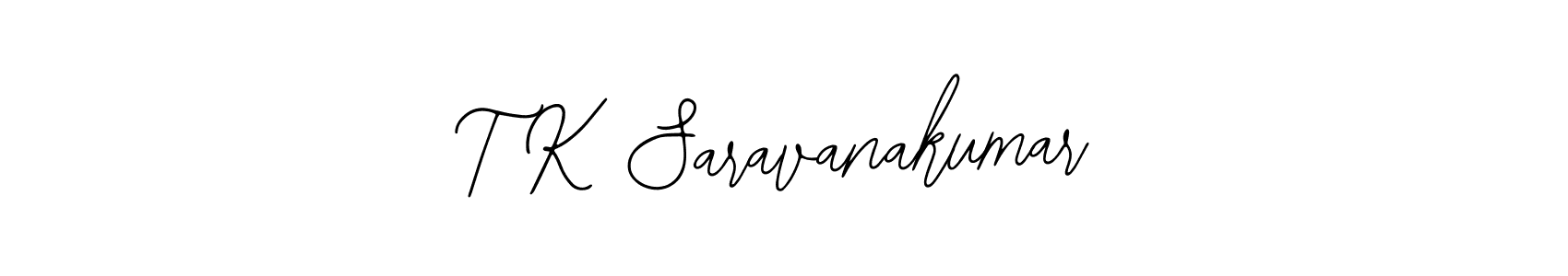 Make a beautiful signature design for name T K Saravanakumar. With this signature (Bearetta-2O07w) style, you can create a handwritten signature for free. T K Saravanakumar signature style 12 images and pictures png