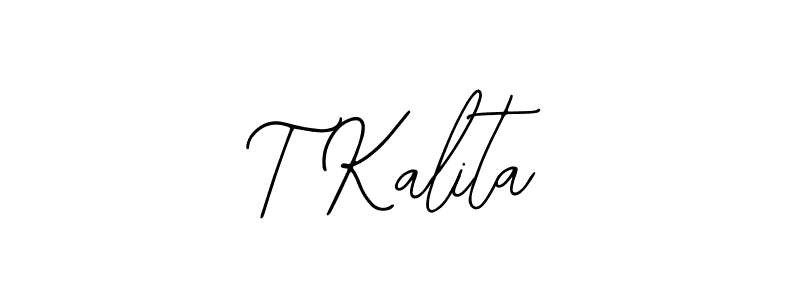 Best and Professional Signature Style for T Kalita. Bearetta-2O07w Best Signature Style Collection. T Kalita signature style 12 images and pictures png