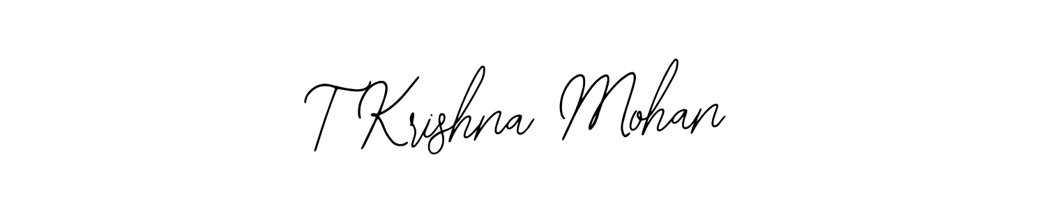 How to Draw T Krishna Mohan signature style? Bearetta-2O07w is a latest design signature styles for name T Krishna Mohan. T Krishna Mohan signature style 12 images and pictures png