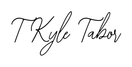 The Bearetta-2O07w font transforms the name T Kyle Tabor into an executive sign with sharp precision and distinguished character. T Kyle Tabor signature style 12 images and pictures png