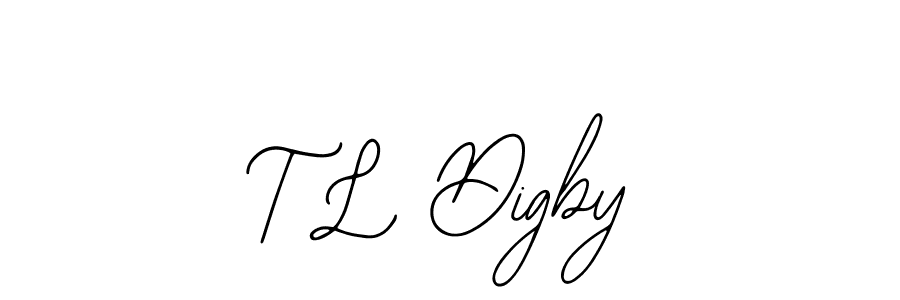 Best and Professional Signature Style for T L Digby. Bearetta-2O07w Best Signature Style Collection. T L Digby signature style 12 images and pictures png