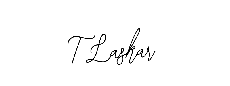 Also You can easily find your signature by using the search form. We will create T Laskar name handwritten signature images for you free of cost using Bearetta-2O07w sign style. T Laskar signature style 12 images and pictures png