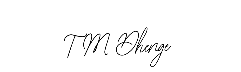 See photos of T M Dhenge official signature by Spectra . Check more albums & portfolios. Read reviews & check more about Bearetta-2O07w font. T M Dhenge signature style 12 images and pictures png