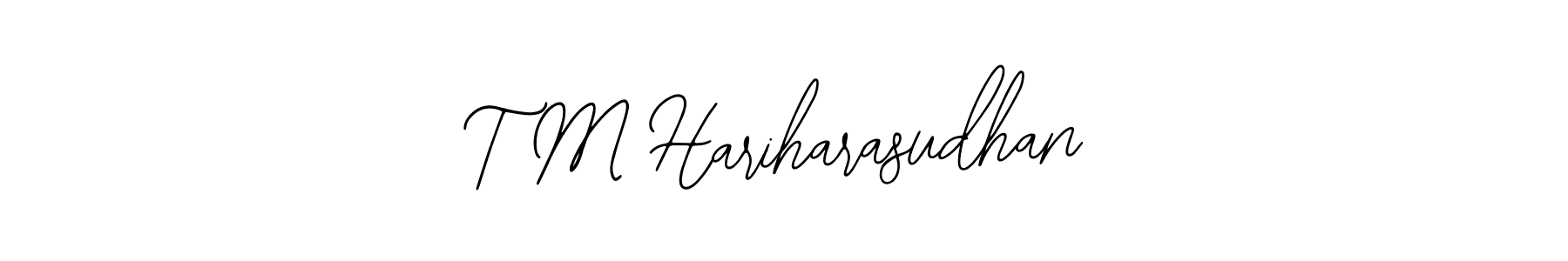 T M Hariharasudhan stylish signature style. Best Handwritten Sign (Bearetta-2O07w) for my name. Handwritten Signature Collection Ideas for my name T M Hariharasudhan. T M Hariharasudhan signature style 12 images and pictures png