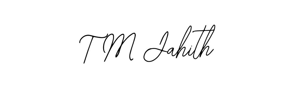 See photos of T M Jahith official signature by Spectra . Check more albums & portfolios. Read reviews & check more about Bearetta-2O07w font. T M Jahith signature style 12 images and pictures png