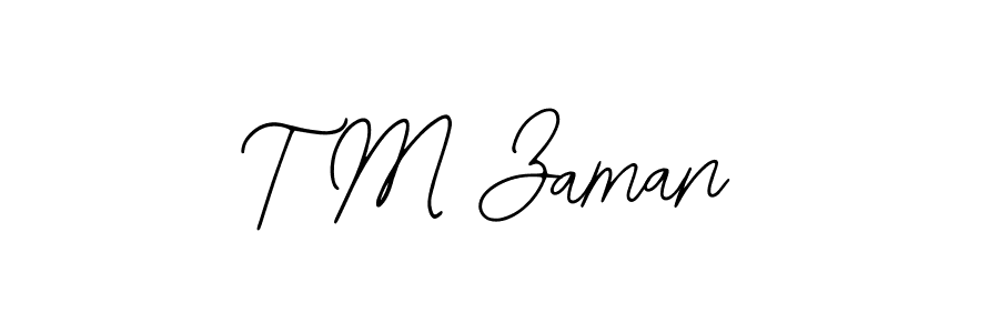 if you are searching for the best signature style for your name T M Zaman. so please give up your signature search. here we have designed multiple signature styles  using Bearetta-2O07w. T M Zaman signature style 12 images and pictures png