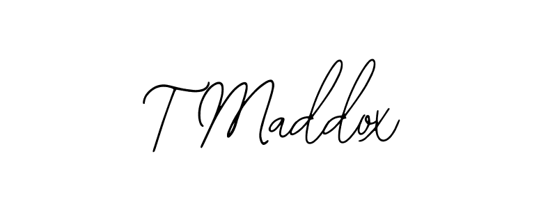 Use a signature maker to create a handwritten signature online. With this signature software, you can design (Bearetta-2O07w) your own signature for name T Maddox. T Maddox signature style 12 images and pictures png