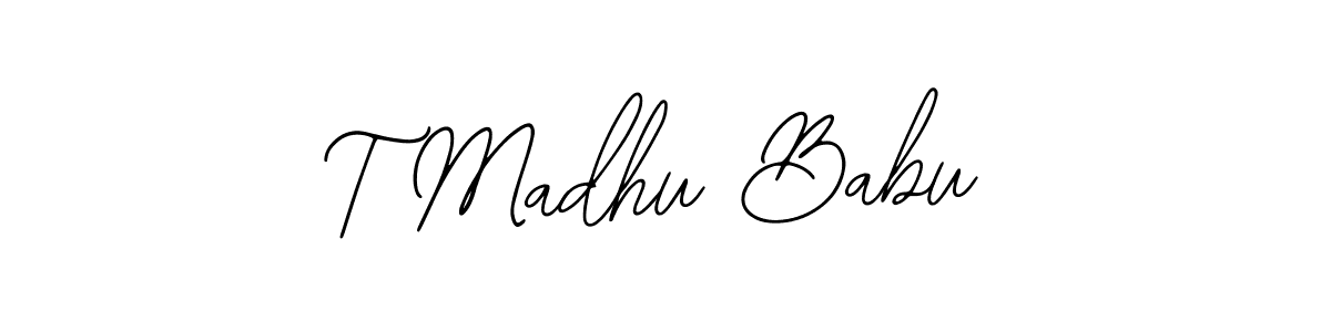 How to make T Madhu Babu signature? Bearetta-2O07w is a professional autograph style. Create handwritten signature for T Madhu Babu name. T Madhu Babu signature style 12 images and pictures png