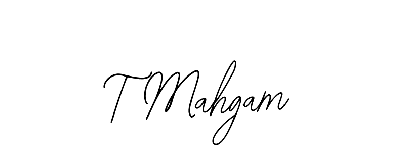 Make a beautiful signature design for name T Mahgam. Use this online signature maker to create a handwritten signature for free. T Mahgam signature style 12 images and pictures png