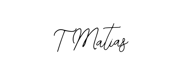 Create a beautiful signature design for name T Matias. With this signature (Bearetta-2O07w) fonts, you can make a handwritten signature for free. T Matias signature style 12 images and pictures png