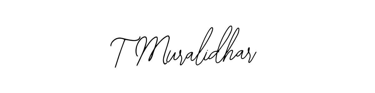 Here are the top 10 professional signature styles for the name T Muralidhar. These are the best autograph styles you can use for your name. T Muralidhar signature style 12 images and pictures png