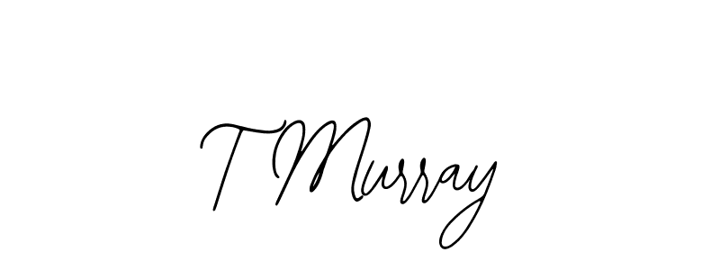 Design your own signature with our free online signature maker. With this signature software, you can create a handwritten (Bearetta-2O07w) signature for name T Murray. T Murray signature style 12 images and pictures png