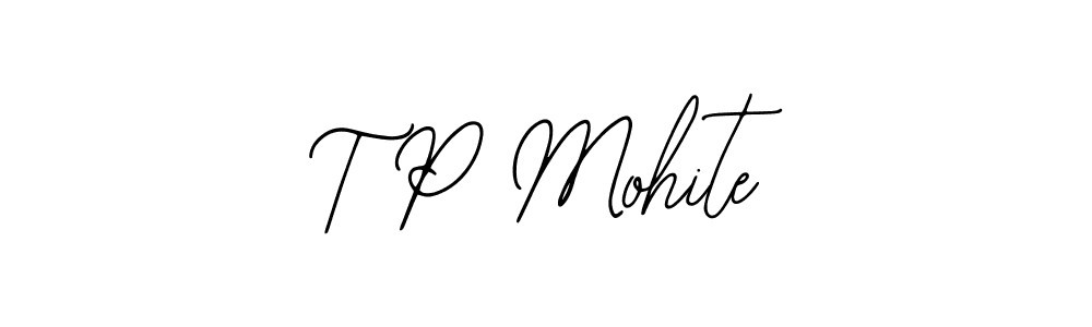 See photos of T P Mohite official signature by Spectra . Check more albums & portfolios. Read reviews & check more about Bearetta-2O07w font. T P Mohite signature style 12 images and pictures png