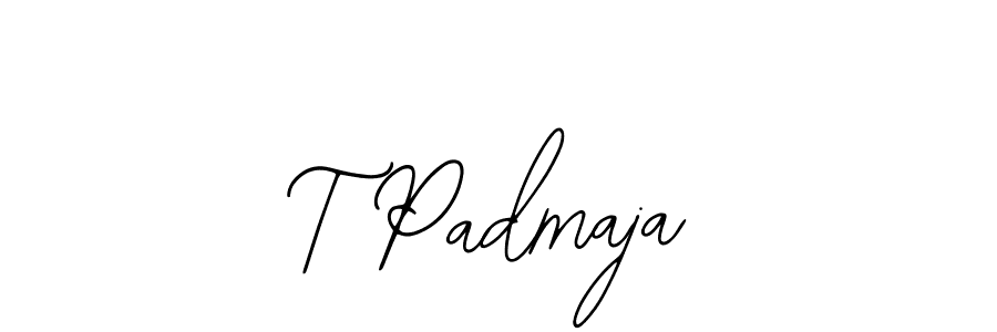 T Padmaja stylish signature style. Best Handwritten Sign (Bearetta-2O07w) for my name. Handwritten Signature Collection Ideas for my name T Padmaja. T Padmaja signature style 12 images and pictures png