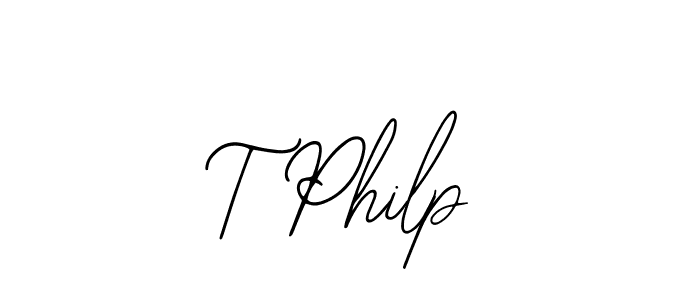 Make a beautiful signature design for name T Philp. Use this online signature maker to create a handwritten signature for free. T Philp signature style 12 images and pictures png