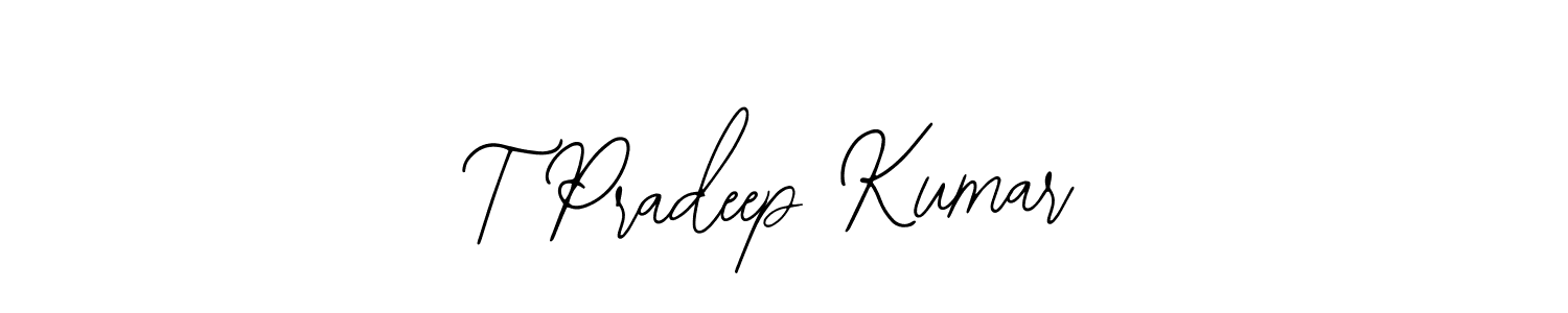 Here are the top 10 professional signature styles for the name T Pradeep Kumar. These are the best autograph styles you can use for your name. T Pradeep Kumar signature style 12 images and pictures png