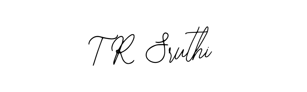 How to Draw T R Sruthi signature style? Bearetta-2O07w is a latest design signature styles for name T R Sruthi. T R Sruthi signature style 12 images and pictures png