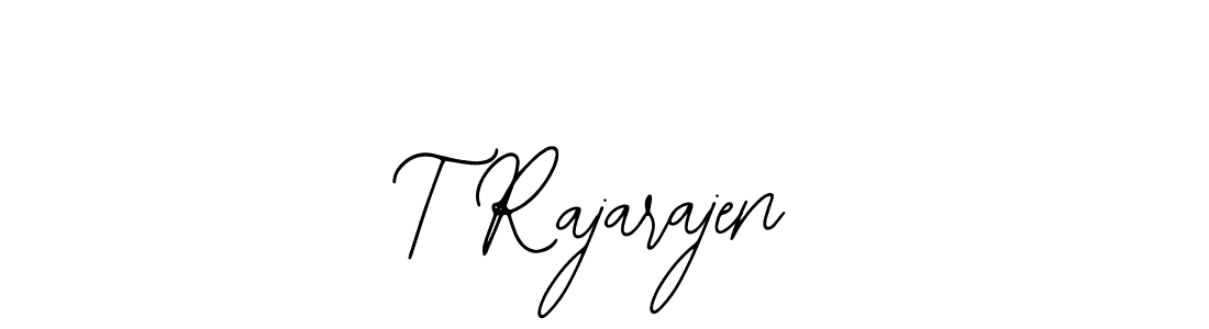 Design your own signature with our free online signature maker. With this signature software, you can create a handwritten (Bearetta-2O07w) signature for name T Rajarajen. T Rajarajen signature style 12 images and pictures png