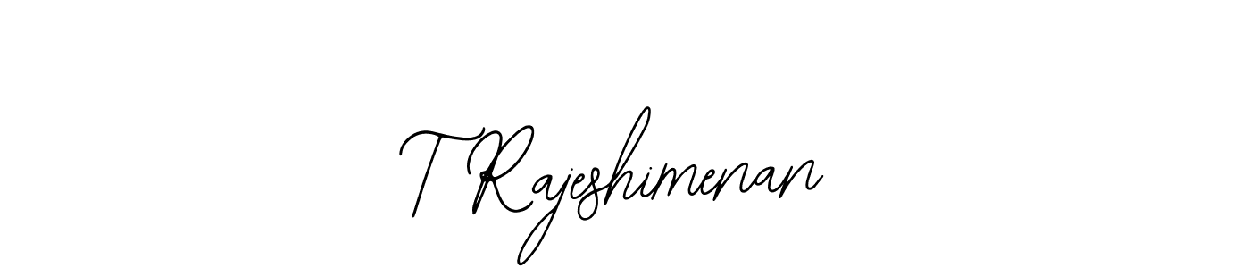 Make a beautiful signature design for name T Rajeshimenan. With this signature (Bearetta-2O07w) style, you can create a handwritten signature for free. T Rajeshimenan signature style 12 images and pictures png