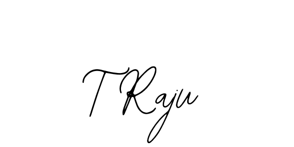 Also we have T Raju name is the best signature style. Create professional handwritten signature collection using Bearetta-2O07w autograph style. T Raju signature style 12 images and pictures png