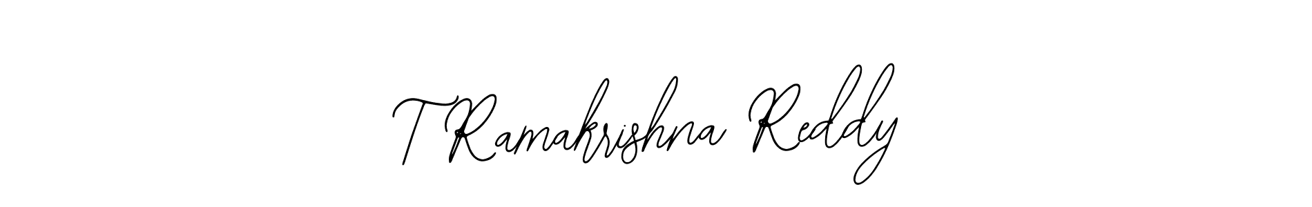 Also we have T Ramakrishna Reddy name is the best signature style. Create professional handwritten signature collection using Bearetta-2O07w autograph style. T Ramakrishna Reddy signature style 12 images and pictures png