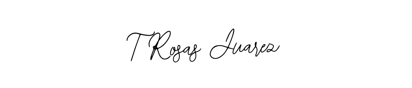 How to make T Rosas Juarez signature? Bearetta-2O07w is a professional autograph style. Create handwritten signature for T Rosas Juarez name. T Rosas Juarez signature style 12 images and pictures png