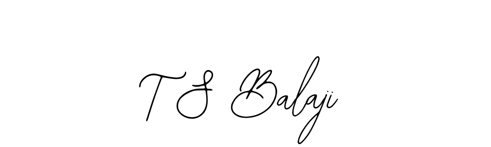 T S Balaji stylish signature style. Best Handwritten Sign (Bearetta-2O07w) for my name. Handwritten Signature Collection Ideas for my name T S Balaji. T S Balaji signature style 12 images and pictures png