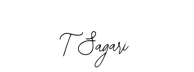 Make a beautiful signature design for name T Sagari. Use this online signature maker to create a handwritten signature for free. T Sagari signature style 12 images and pictures png
