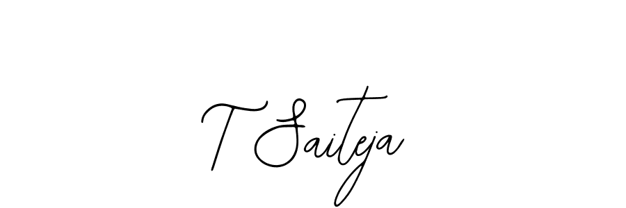 How to Draw T Saiteja signature style? Bearetta-2O07w is a latest design signature styles for name T Saiteja. T Saiteja signature style 12 images and pictures png