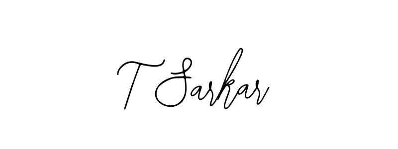 Also You can easily find your signature by using the search form. We will create T Sarkar name handwritten signature images for you free of cost using Bearetta-2O07w sign style. T Sarkar signature style 12 images and pictures png