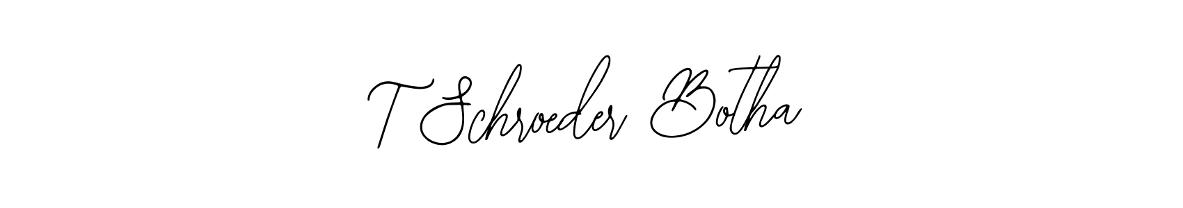This is the best signature style for the T Schroeder Botha name. Also you like these signature font (Bearetta-2O07w). Mix name signature. T Schroeder Botha signature style 12 images and pictures png