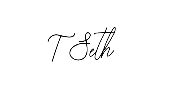 How to Draw T Seth signature style? Bearetta-2O07w is a latest design signature styles for name T Seth. T Seth signature style 12 images and pictures png