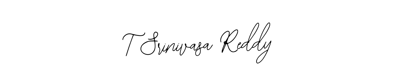 T Srinivasa Reddy stylish signature style. Best Handwritten Sign (Bearetta-2O07w) for my name. Handwritten Signature Collection Ideas for my name T Srinivasa Reddy. T Srinivasa Reddy signature style 12 images and pictures png