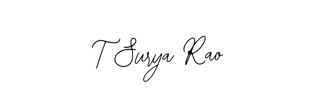 Best and Professional Signature Style for T Surya Rao. Bearetta-2O07w Best Signature Style Collection. T Surya Rao signature style 12 images and pictures png