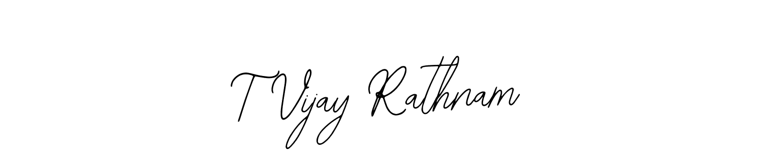 Bearetta-2O07w is a professional signature style that is perfect for those who want to add a touch of class to their signature. It is also a great choice for those who want to make their signature more unique. Get T Vijay Rathnam name to fancy signature for free. T Vijay Rathnam signature style 12 images and pictures png