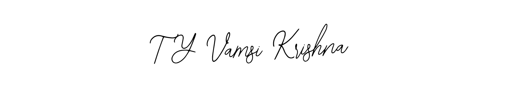 Once you've used our free online signature maker to create your best signature Bearetta-2O07w style, it's time to enjoy all of the benefits that T Y Vamsi Krishna name signing documents. T Y Vamsi Krishna signature style 12 images and pictures png