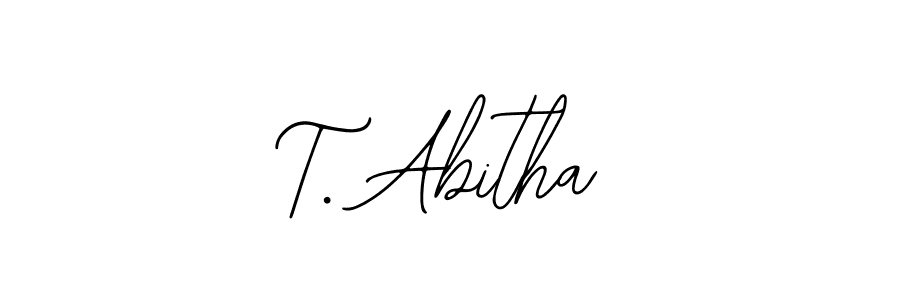 Here are the top 10 professional signature styles for the name T. Abitha. These are the best autograph styles you can use for your name. T. Abitha signature style 12 images and pictures png