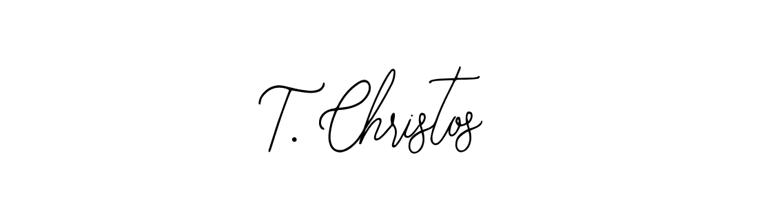Also You can easily find your signature by using the search form. We will create T. Christos name handwritten signature images for you free of cost using Bearetta-2O07w sign style. T. Christos signature style 12 images and pictures png