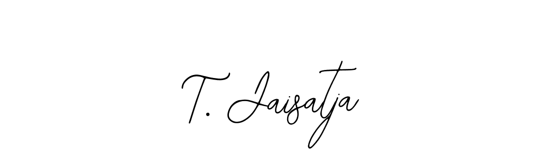 Once you've used our free online signature maker to create your best signature Bearetta-2O07w style, it's time to enjoy all of the benefits that T. Jaisatja name signing documents. T. Jaisatja signature style 12 images and pictures png