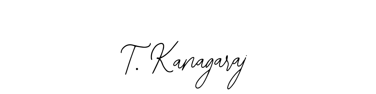 Use a signature maker to create a handwritten signature online. With this signature software, you can design (Bearetta-2O07w) your own signature for name T. Kanagaraj. T. Kanagaraj signature style 12 images and pictures png