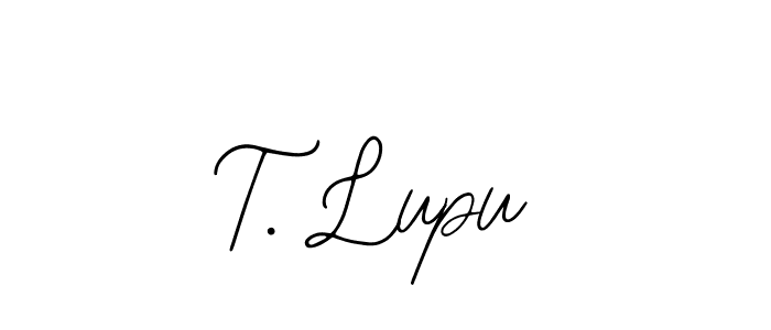 Make a beautiful signature design for name T. Lupu. Use this online signature maker to create a handwritten signature for free. T. Lupu signature style 12 images and pictures png