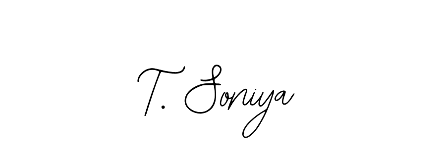 See photos of T. Soniya official signature by Spectra . Check more albums & portfolios. Read reviews & check more about Bearetta-2O07w font. T. Soniya signature style 12 images and pictures png