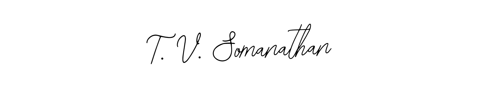 It looks lik you need a new signature style for name T. V. Somanathan. Design unique handwritten (Bearetta-2O07w) signature with our free signature maker in just a few clicks. T. V. Somanathan signature style 12 images and pictures png