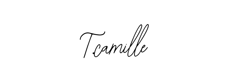 It looks lik you need a new signature style for name T.camille. Design unique handwritten (Bearetta-2O07w) signature with our free signature maker in just a few clicks. T.camille signature style 12 images and pictures png