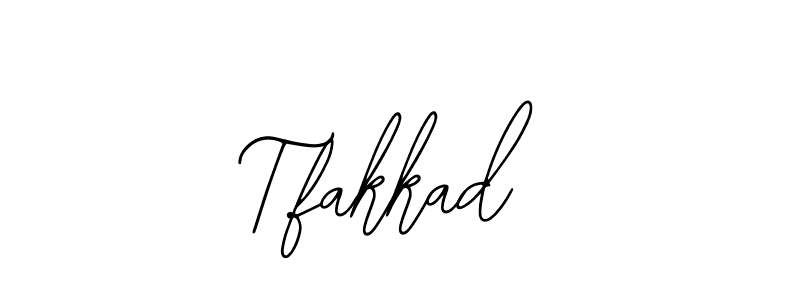 How to Draw T.fakkad signature style? Bearetta-2O07w is a latest design signature styles for name T.fakkad. T.fakkad signature style 12 images and pictures png