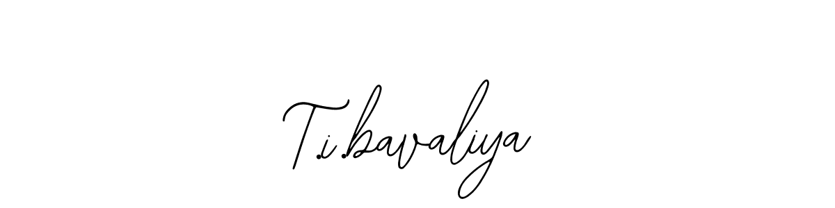 This is the best signature style for the T.i.bavaliya name. Also you like these signature font (Bearetta-2O07w). Mix name signature. T.i.bavaliya signature style 12 images and pictures png