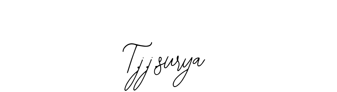 It looks lik you need a new signature style for name T.j.j.surya. Design unique handwritten (Bearetta-2O07w) signature with our free signature maker in just a few clicks. T.j.j.surya signature style 12 images and pictures png